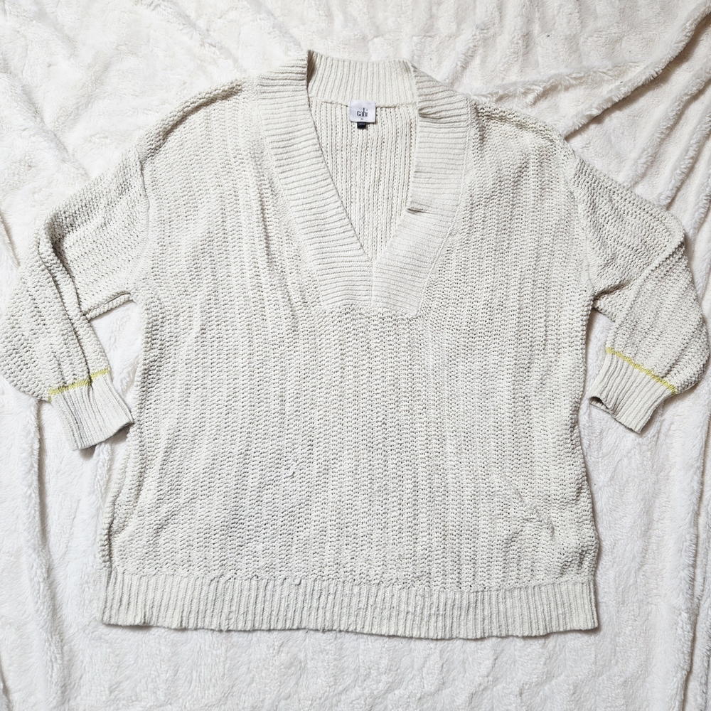 CAbi | Alabaster Sweater - Picture 2 of 5